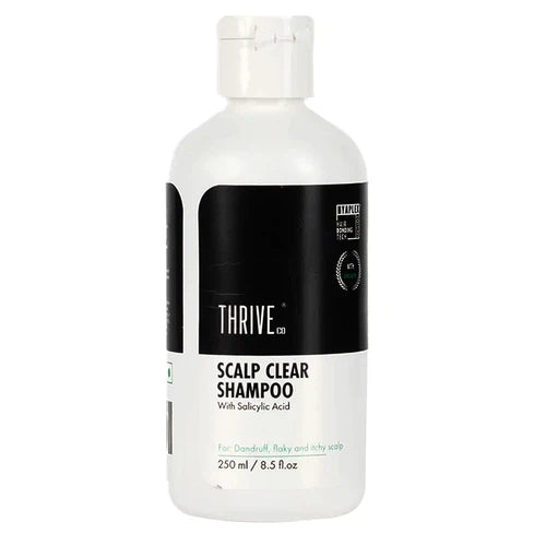 ThriveCo Scalp Clear Shampoo for Dandruff Control | For Dandruff, Flaky & Itchy Scalp | For Men & Women |  250ml