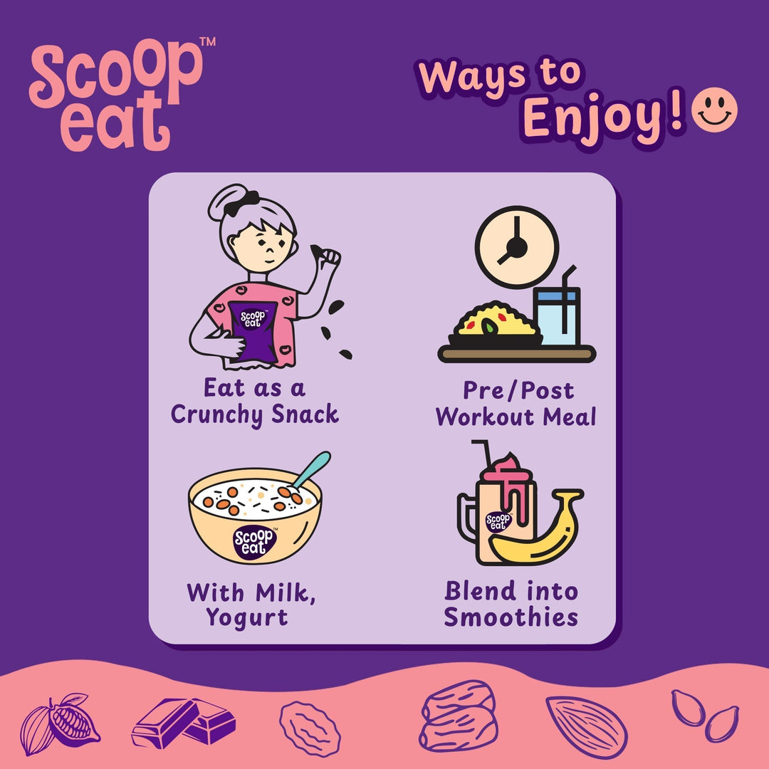 Scoopeat 22gm High Soy Protein Muesli - 250gm - Suspire