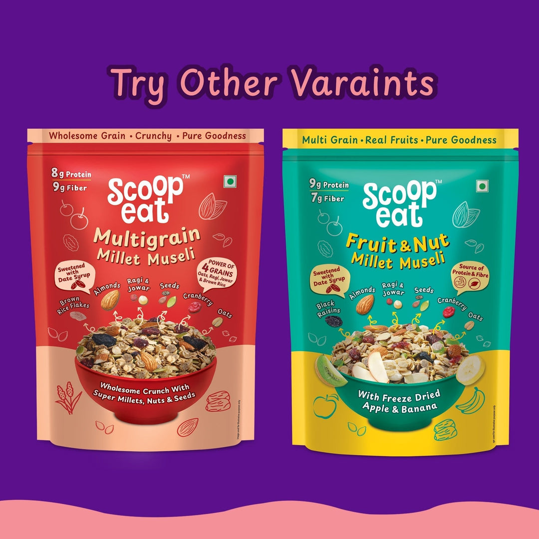 Scoopeat 22gm High Soy Protein Muesli - 250gm - Suspire