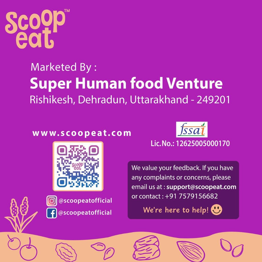 Scoopeat Assorted Muesli Pack of 2 - Multigrain Muesli - 250gm & Fruit & Nut Muesli - 250gm - Suspire