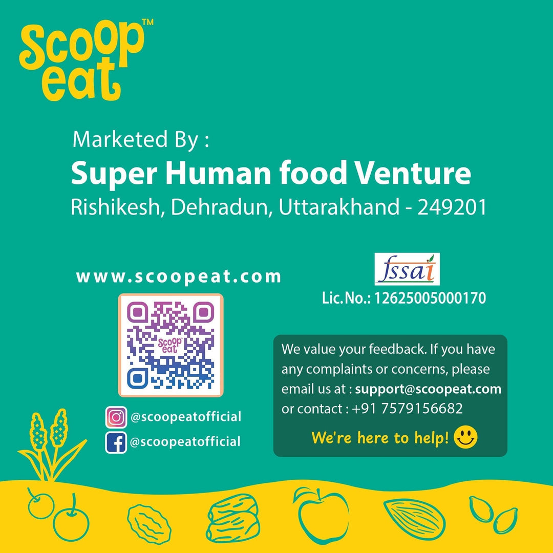 Scoopeat Fruit & Nut Muesli Pack of 2 - 250gm + 750gm - Suspire