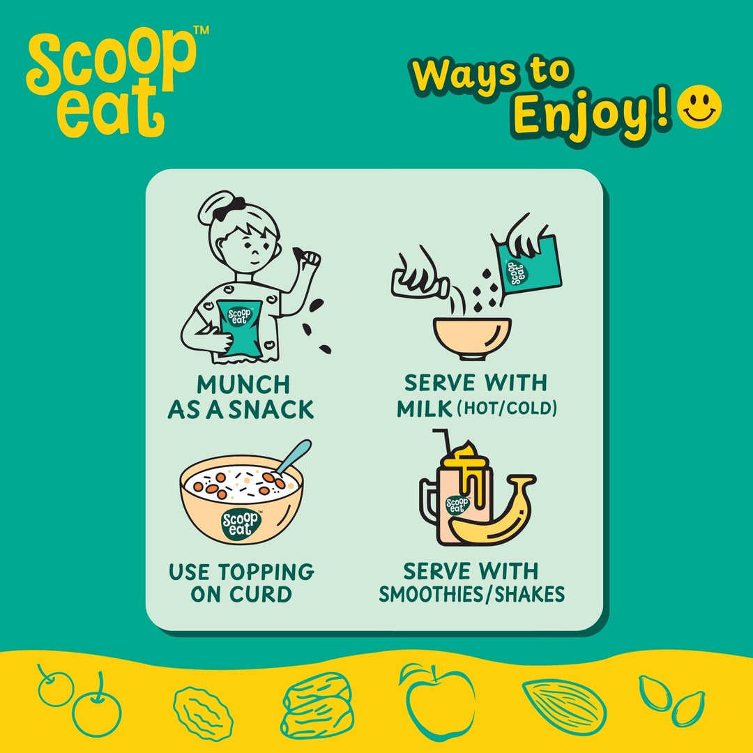 Scoopeat Fruit & Nut Muesli Pack of 2 - 250gm + 750gm - Suspire