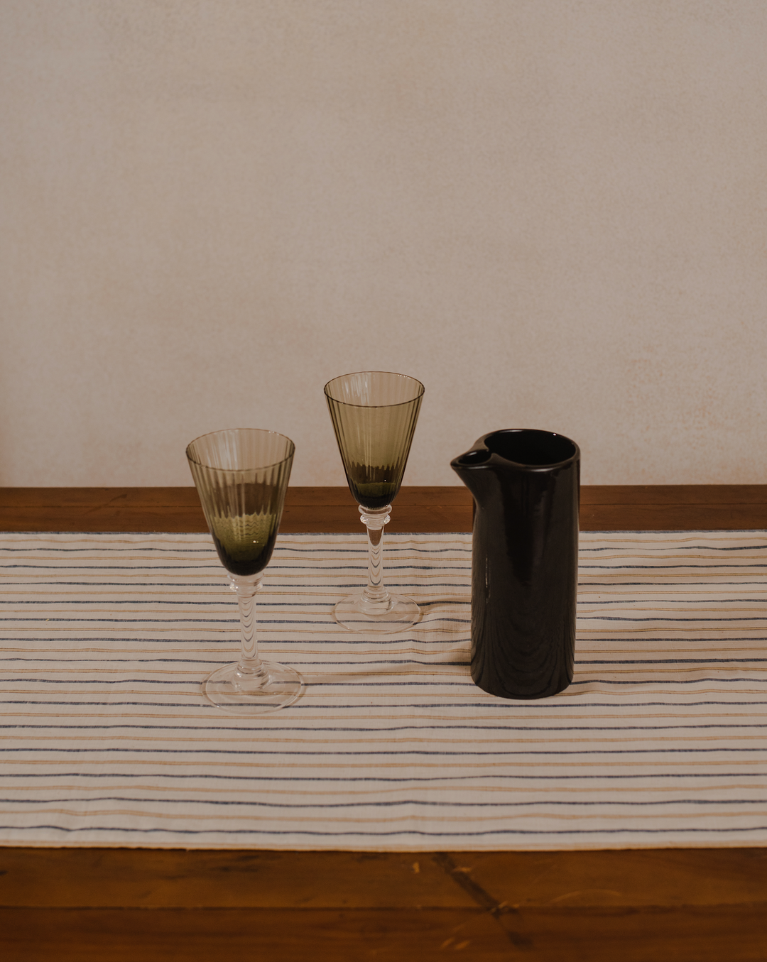 Little Bit  Of heaven Yellow reversible khadi cotton table runner