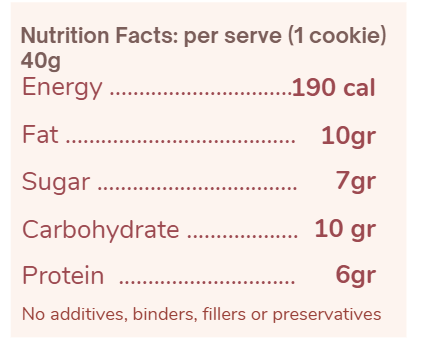 KS Supertreats Heart Healthy Cookie | Pack of 6 (40 gm Each)