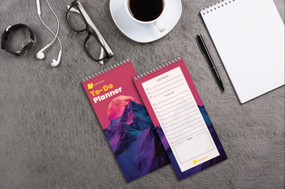 Peekaboo Mountains To-Do Planner