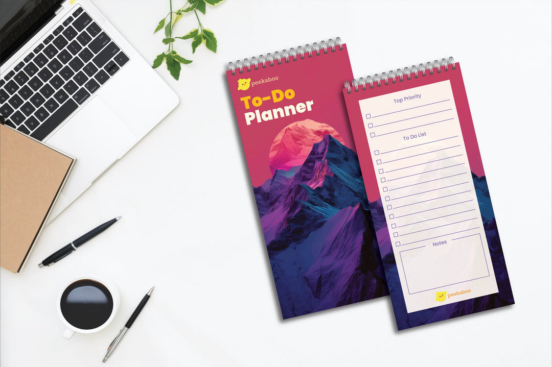 Peekaboo Mountains To-Do Planner