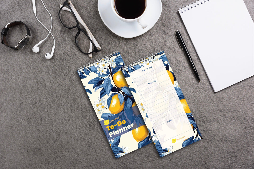 Peekaboo Lemons To-Do Planner