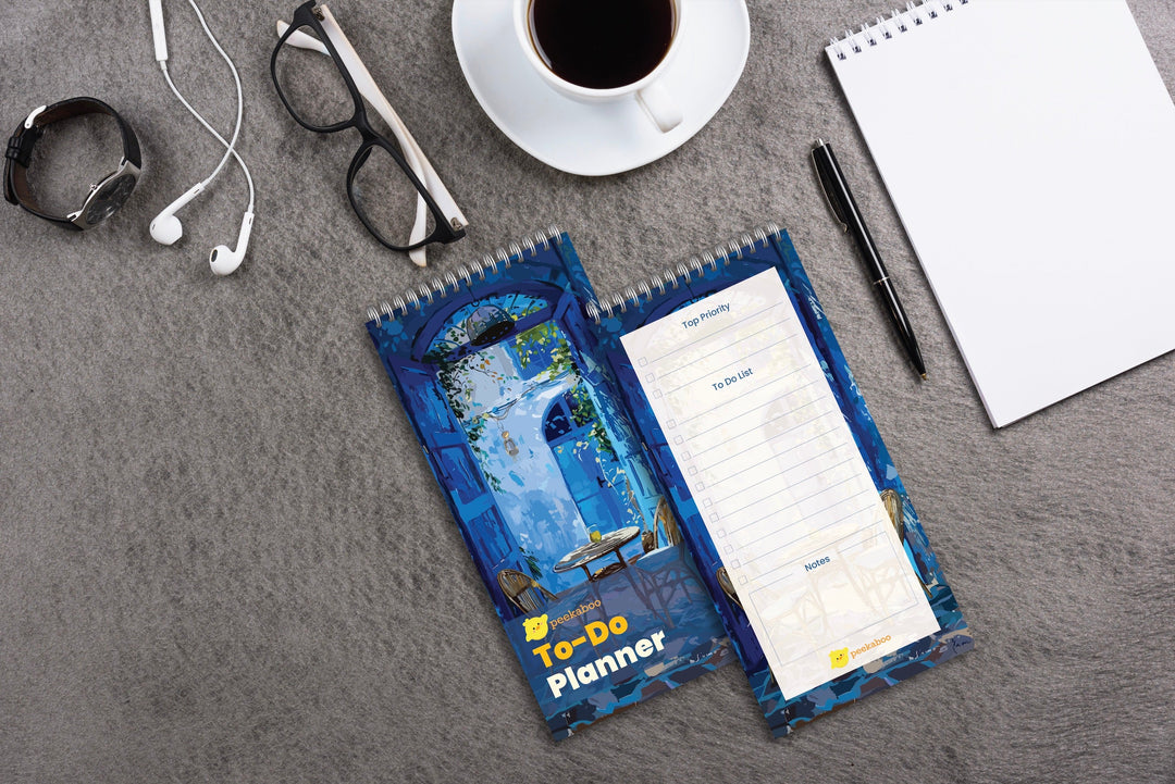 Peekaboo Cafe To-Do Planner