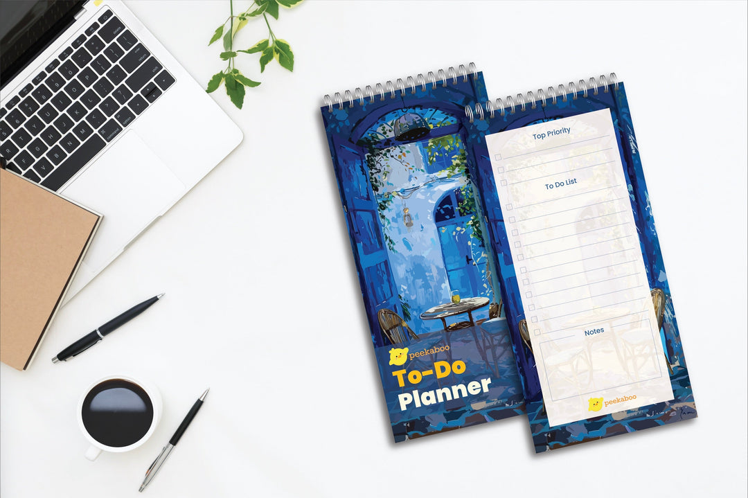 Peekaboo Cafe To-Do Planner