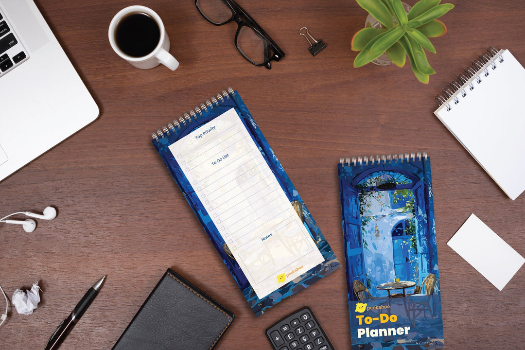 Peekaboo Cafe To-Do Planner