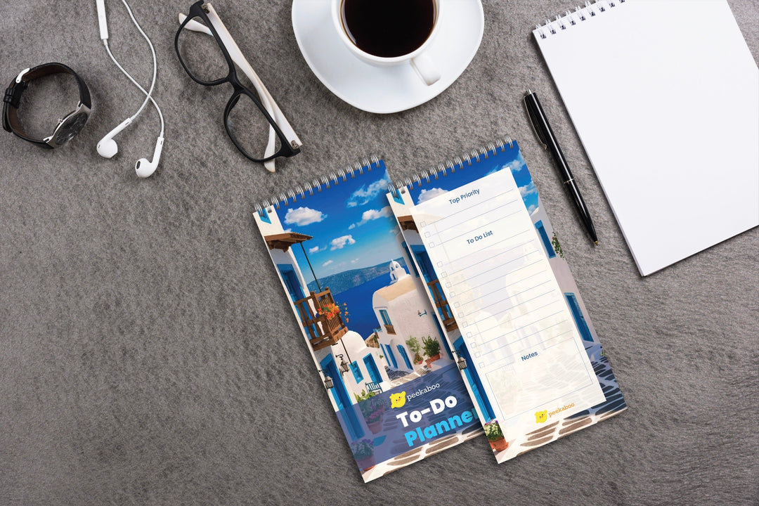 Peekaboo Greece To-Do Planner