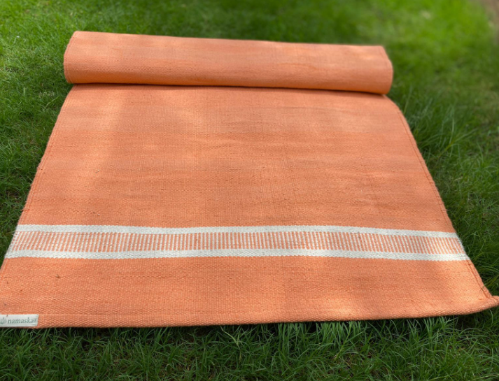 Namaskar Lifestyle OM Herbal Cotton Dyed Yoga Mat