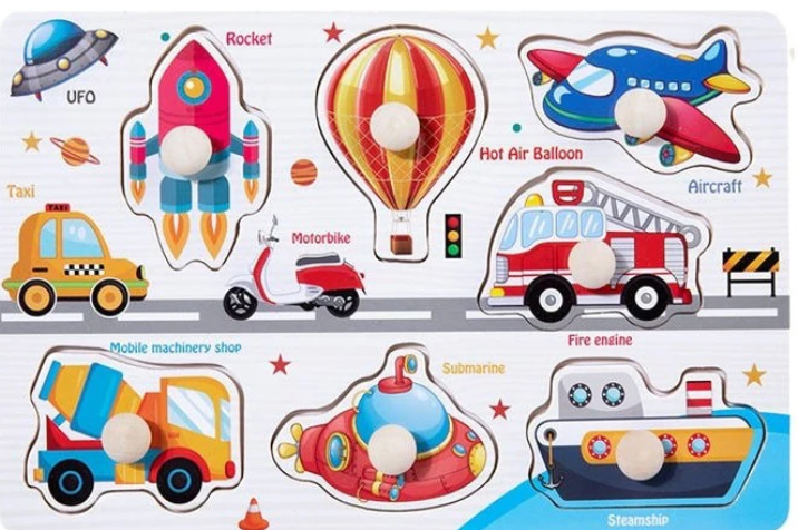 Wudly - Early Learning Small Knob Puzzle