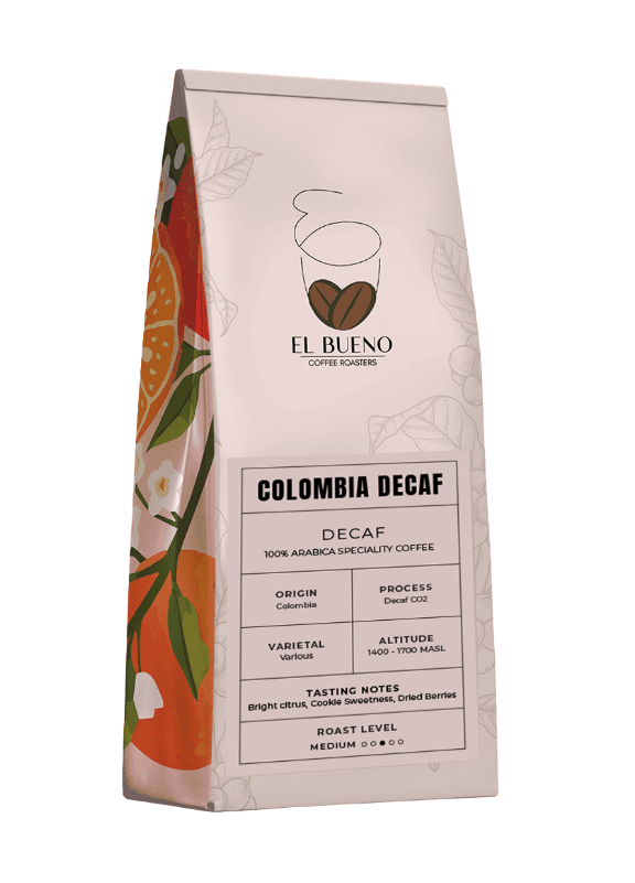 El Bueno Coffee Roasters Columbia Decaf