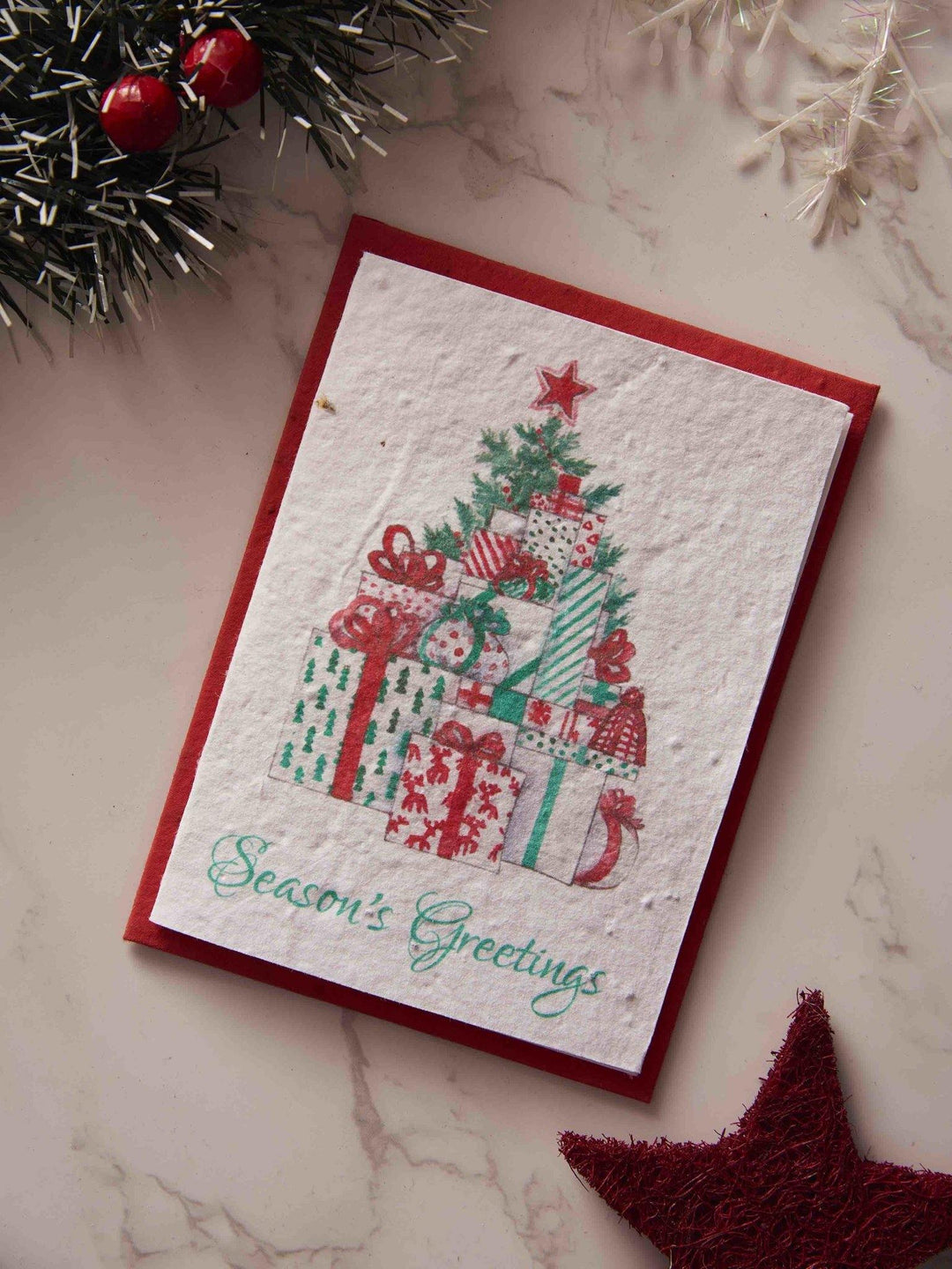 Plantables Christmas Seasons Greetings - Set of 6 Cards