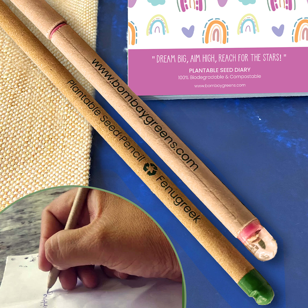 Bombay Greens Plantable Stationery - Rainbow