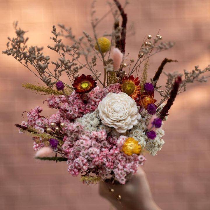 Serene Garden Bunch | Mixed Dried Flower Decor