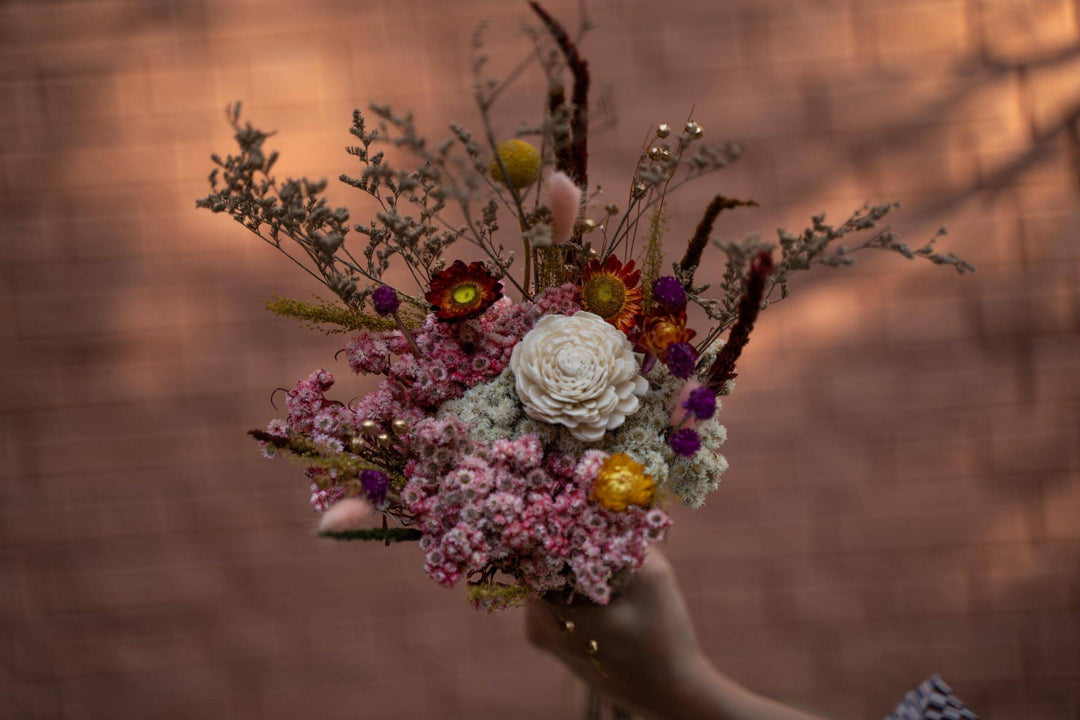 Serene Garden Bunch | Mixed Dried Flower Decor