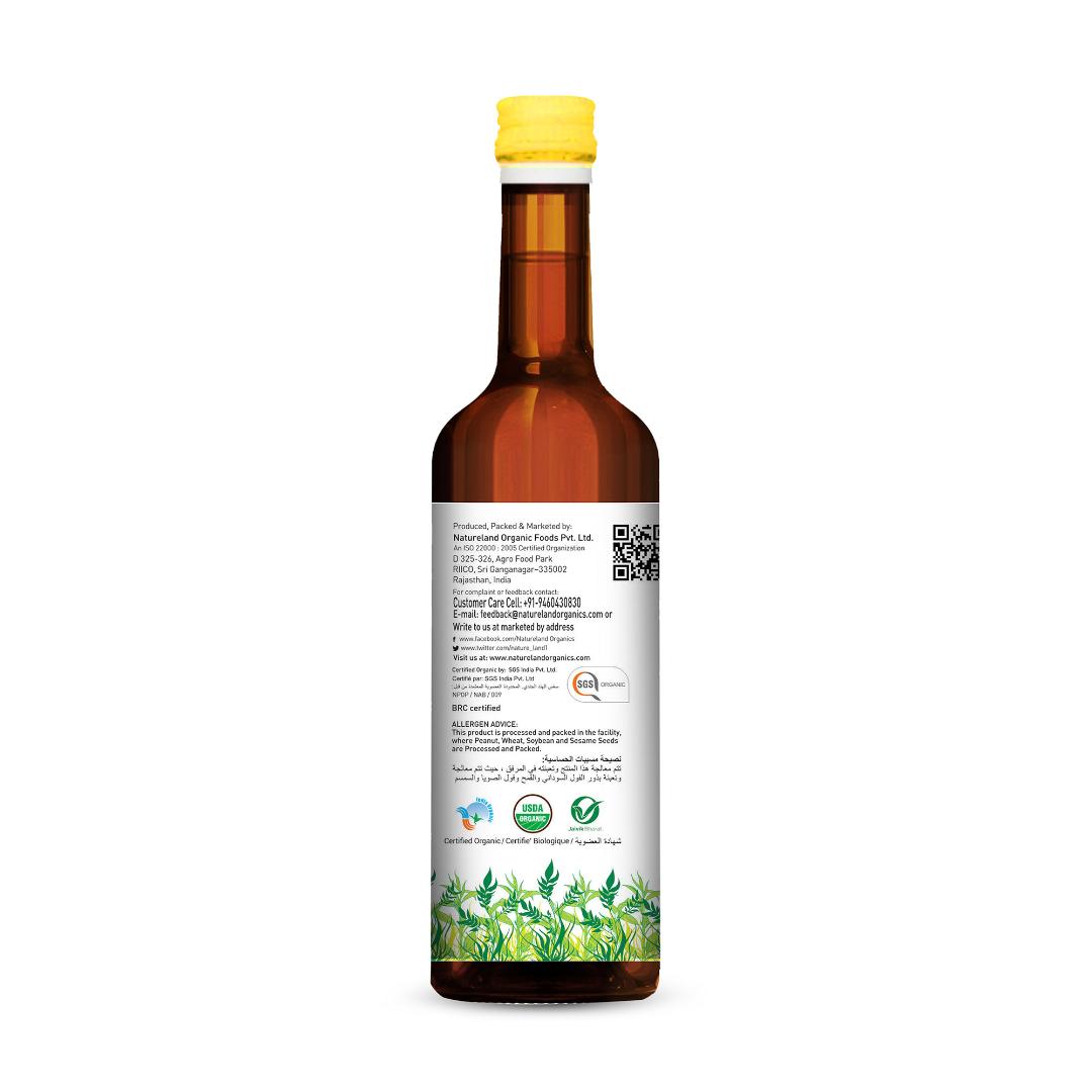 Natureland Organics Organic Sesame Oil 1 ltr