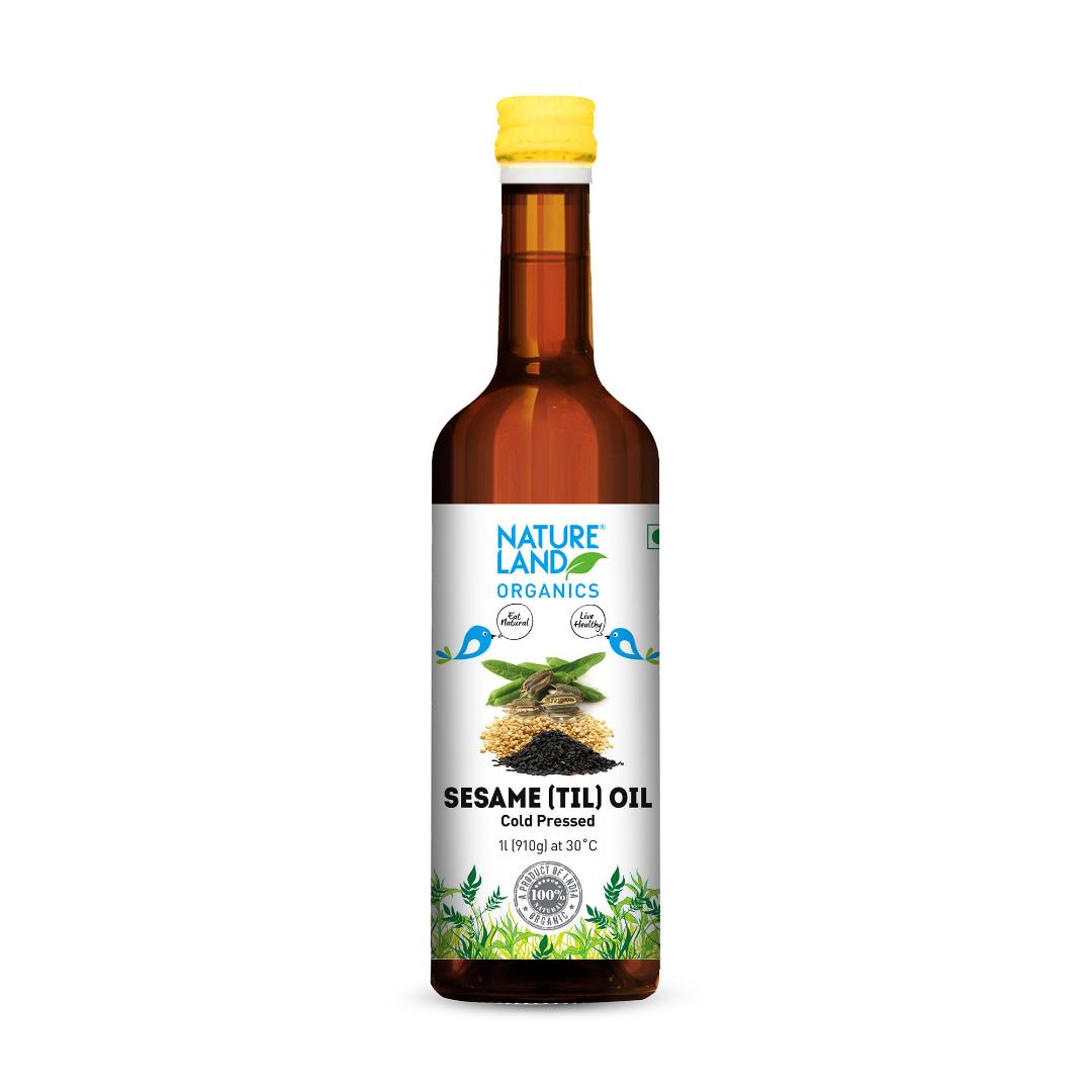 Natureland Organics Organic Sesame Oil 1 ltr
