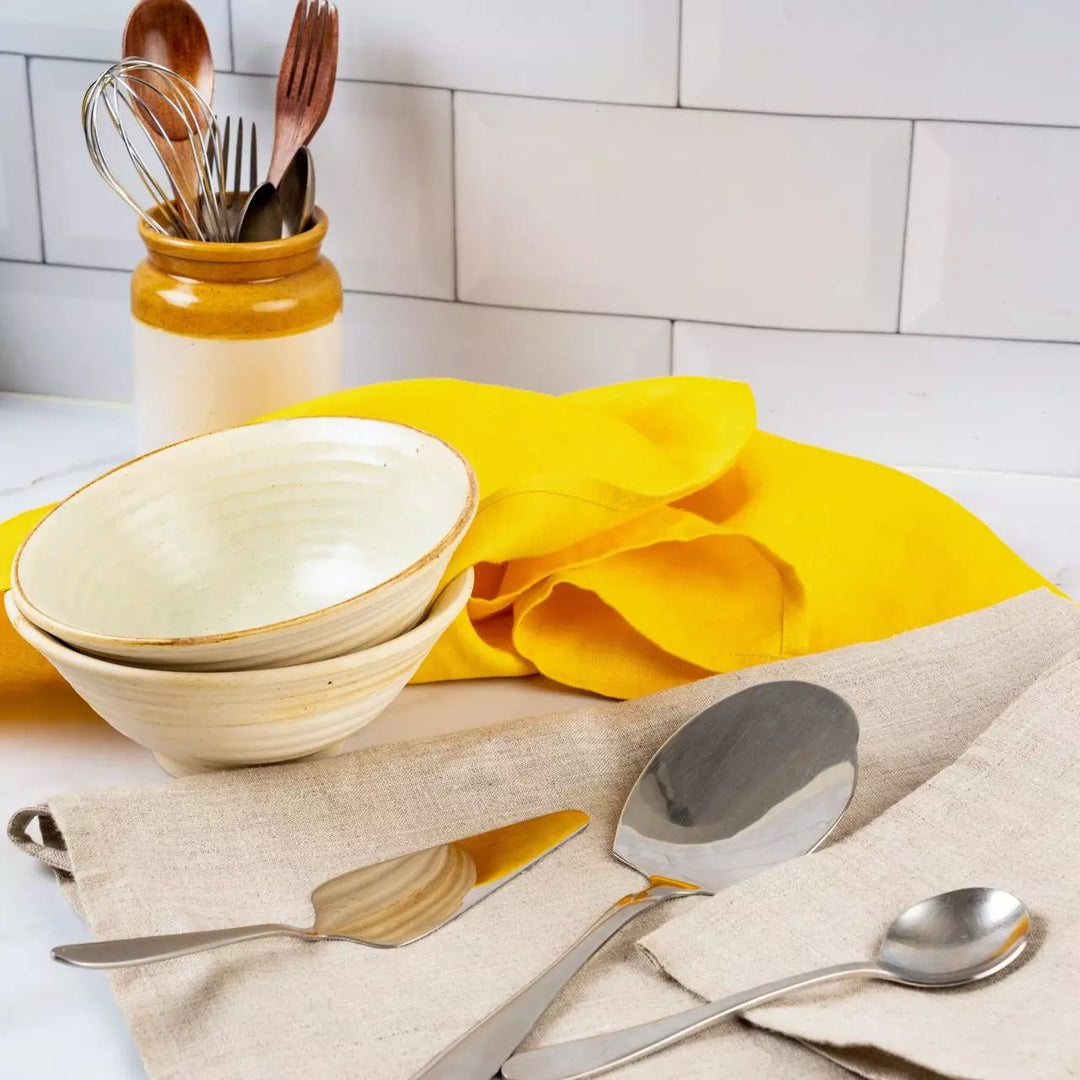 Set of 2 Hemp Kitchen Towels - Suspire