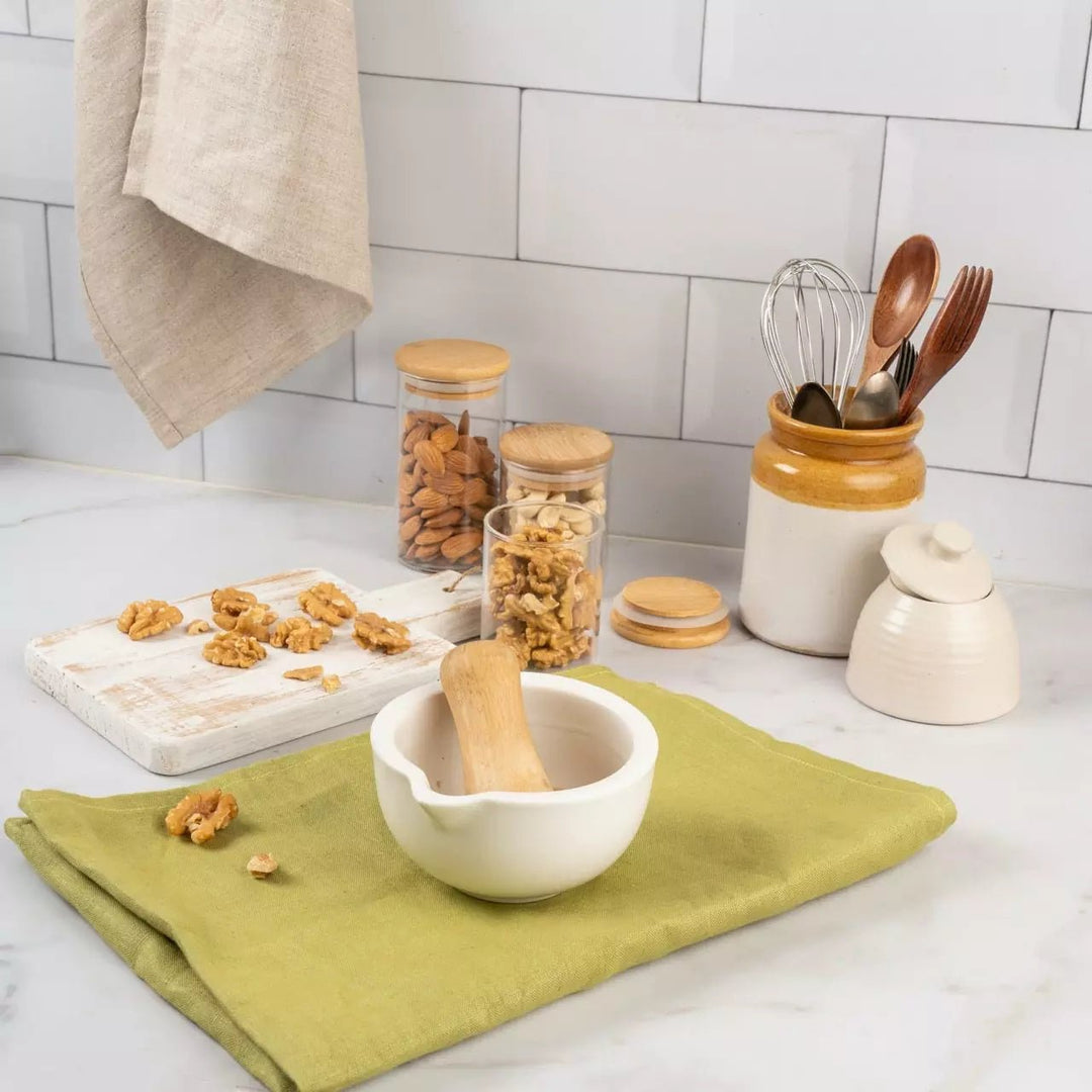 Set of 2 Hemp Kitchen Towels - Suspire