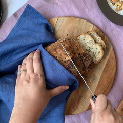 Set of 2 Hemp Kitchen Towels