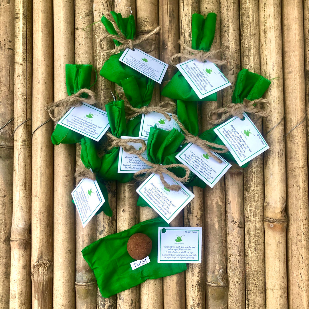 Sow and Grow Diwali Wooden Box Hamper with Tealight Holder