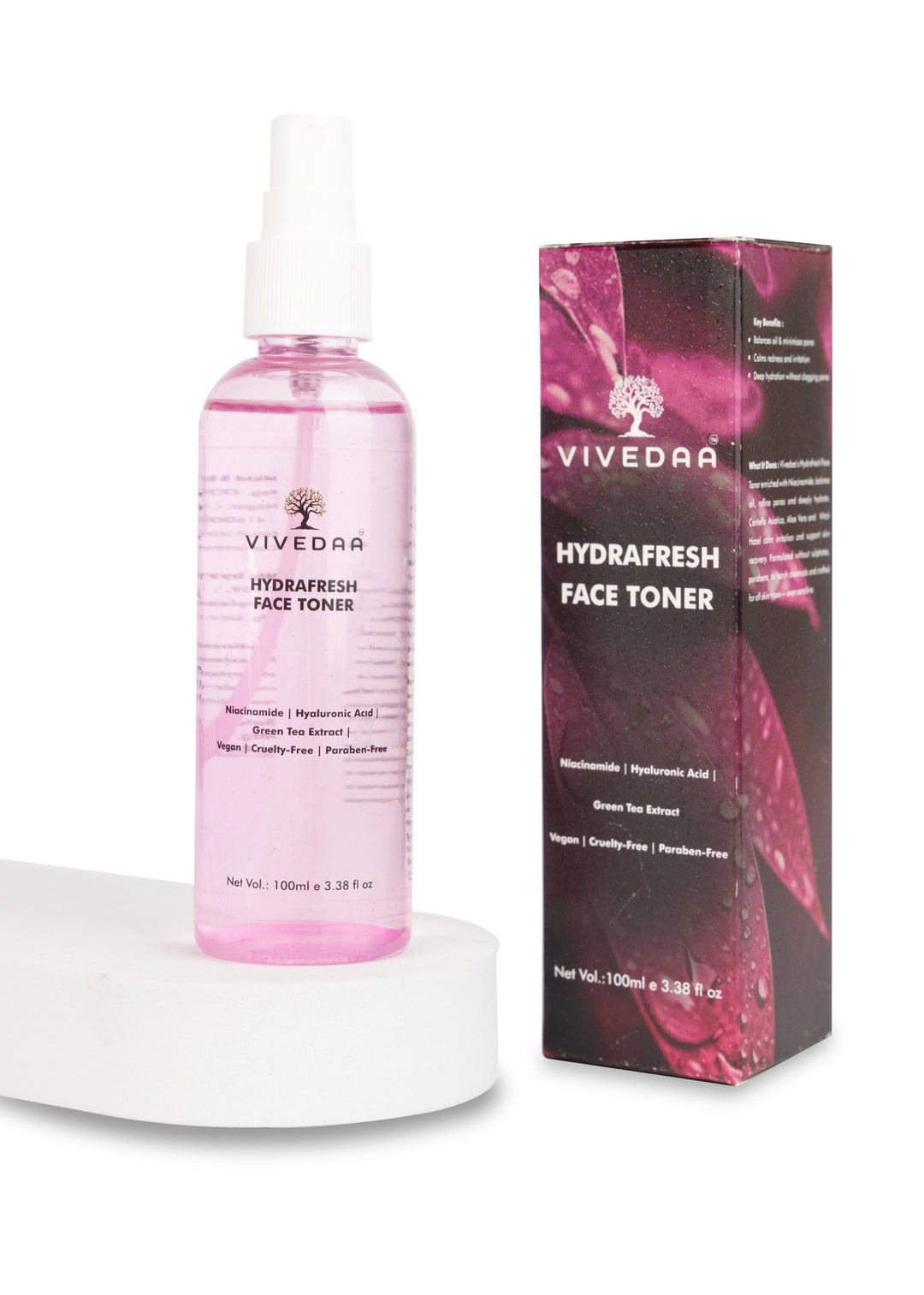 Vivedaa Hydrafresh Toner Face Toner | 100 ml