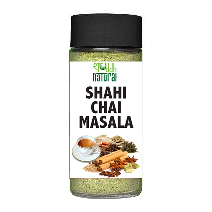 Shuddh Natural Premium Chai Masala I Immunity Booster | HeIps in Cold & Cough - 60 Grams