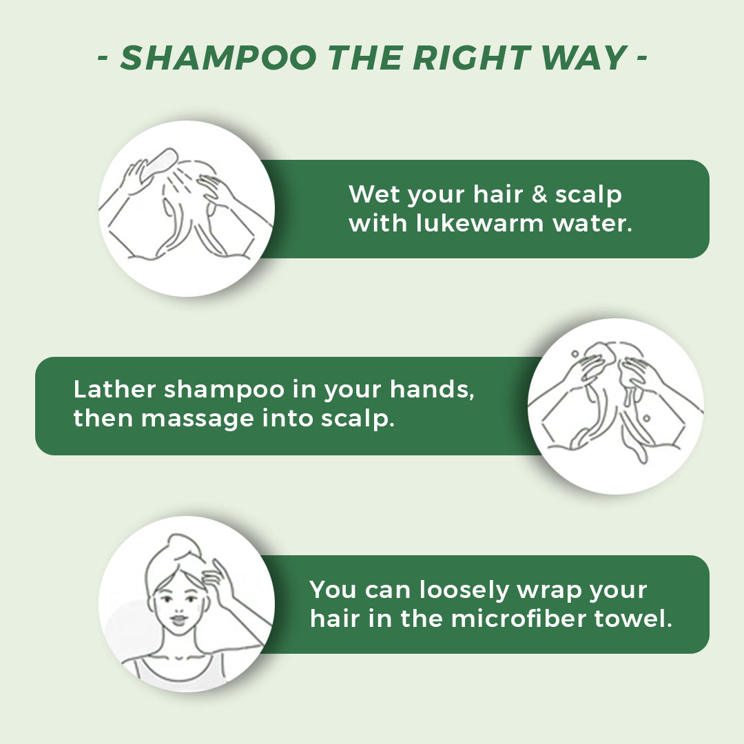 Natural Infusions Hair shampoo - Zero Hairfall & Zero Dandruff - Suitable for all Hair types - for Men & Women - 250ml (pack of 1)