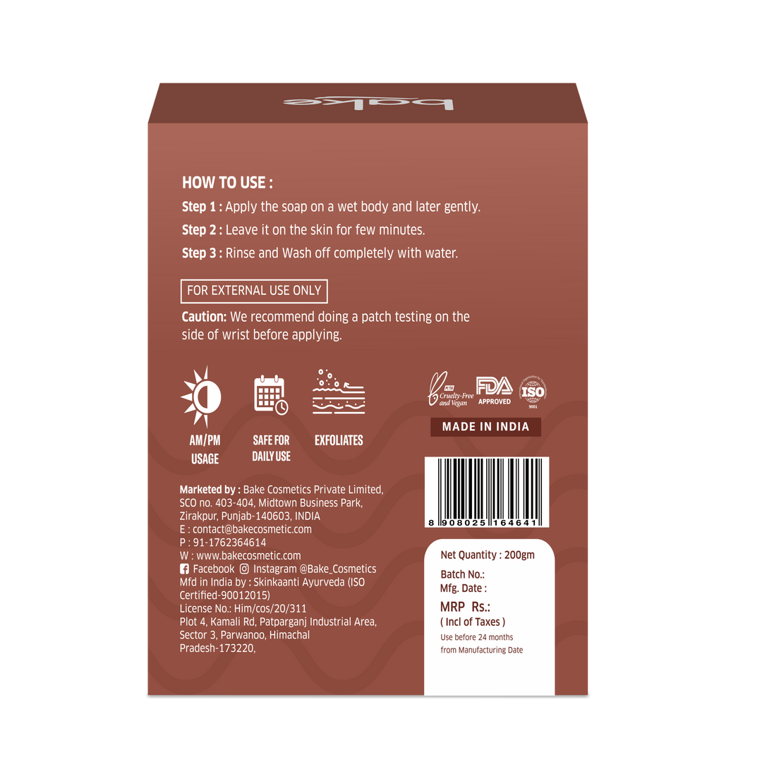 De-Tan Scrub Treatment Coffee Soap (200Gms Pack of 2)