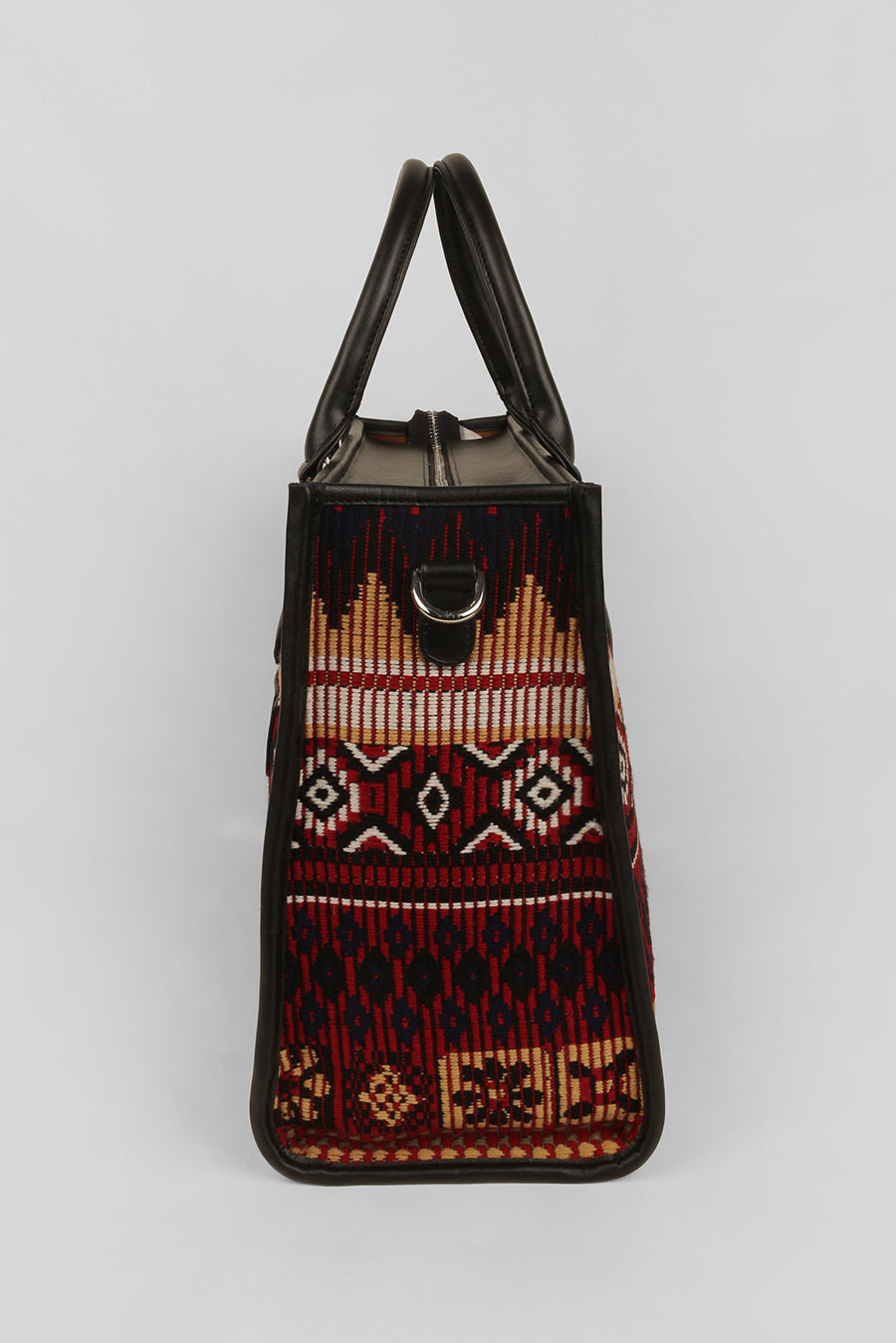 Charlotte Handloom Box Tote Bag