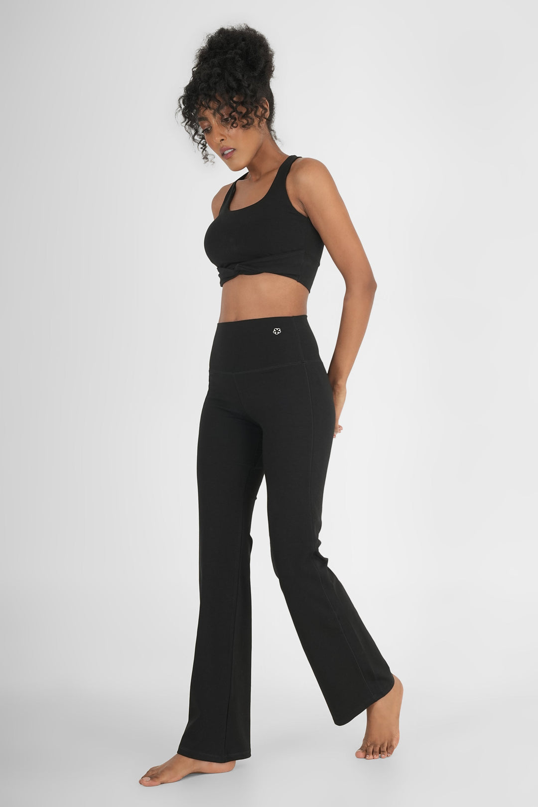 Sienna Organic Cotton Modal Flare Yoga Pants - Suspire