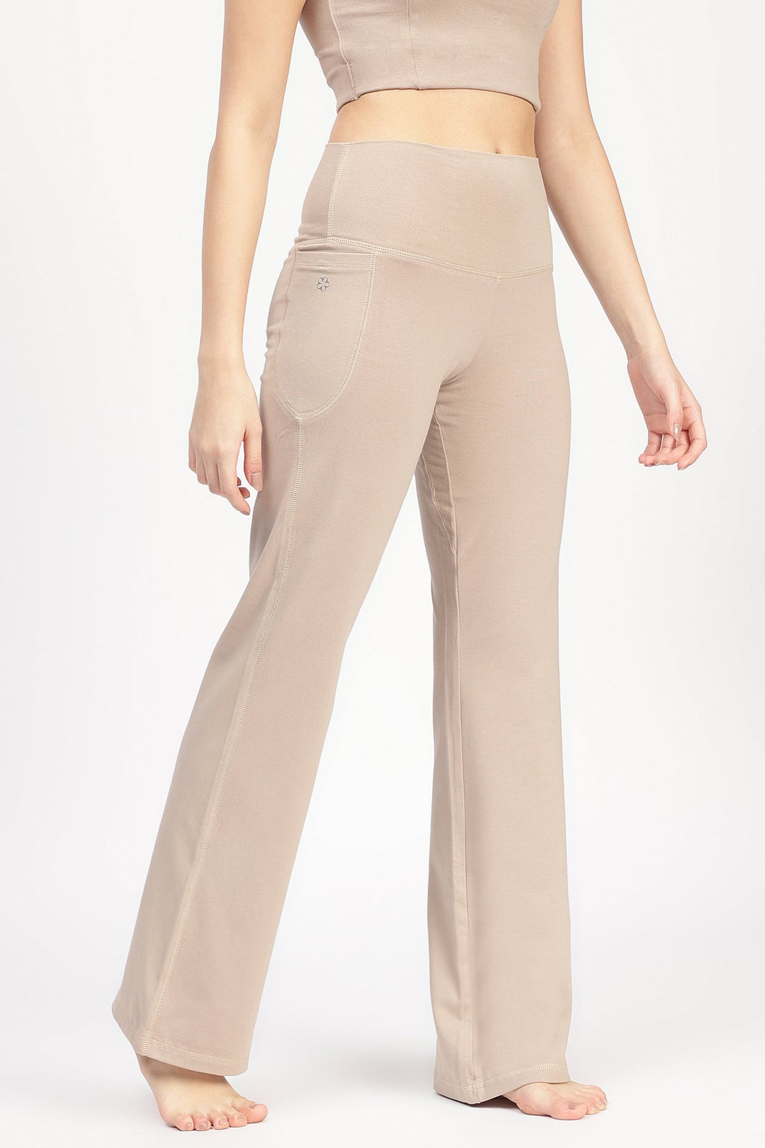 Sienna Organic Cotton Modal Flare Yoga Pants - Suspire