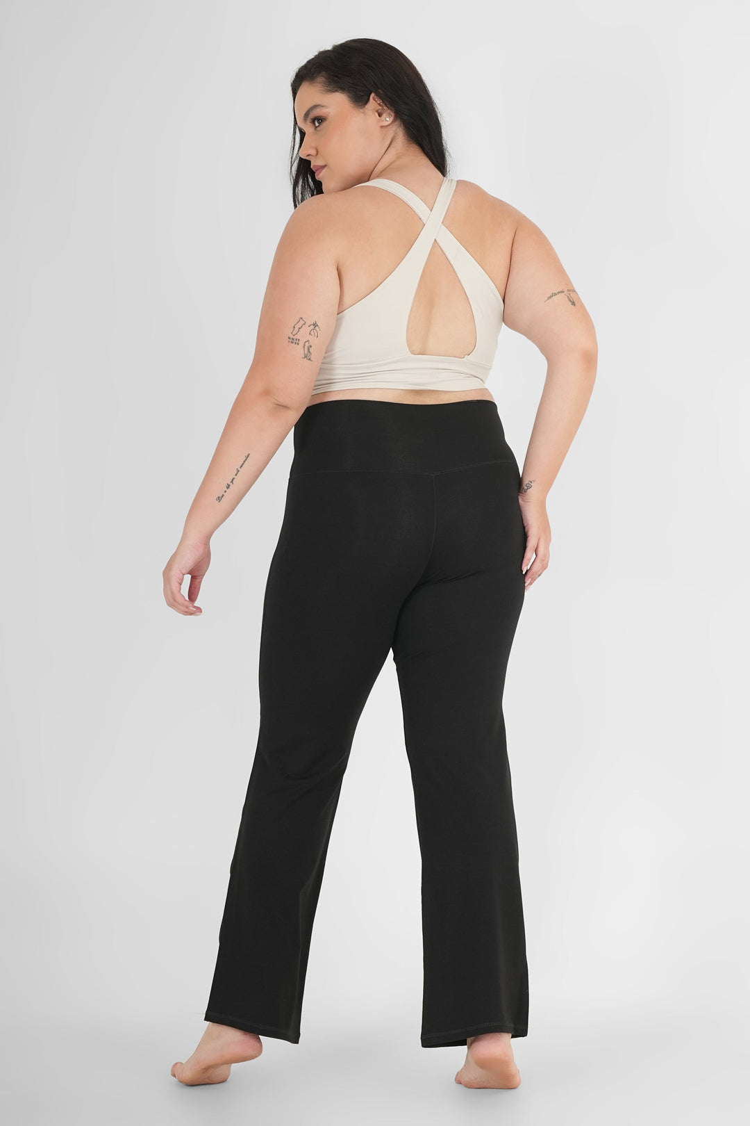 Sienna Organic Cotton Flare Yoga Pants