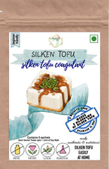 Alla's Posh Flavors Silken Tofu Coagulant | Make Silken-Tofu at Home | Japanese Tofu