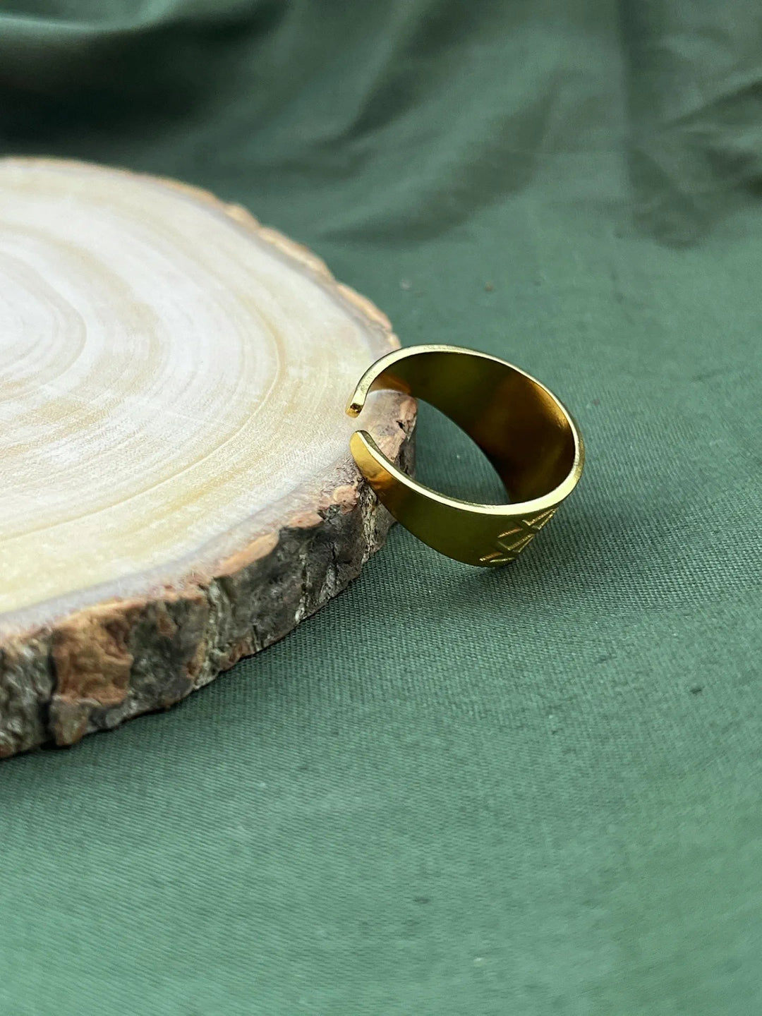 SilverSutra Anti Tarnish Mesh Statement Gold | 18K Gold Plated | Hypollergenic | Anti Tarnish - Suspire