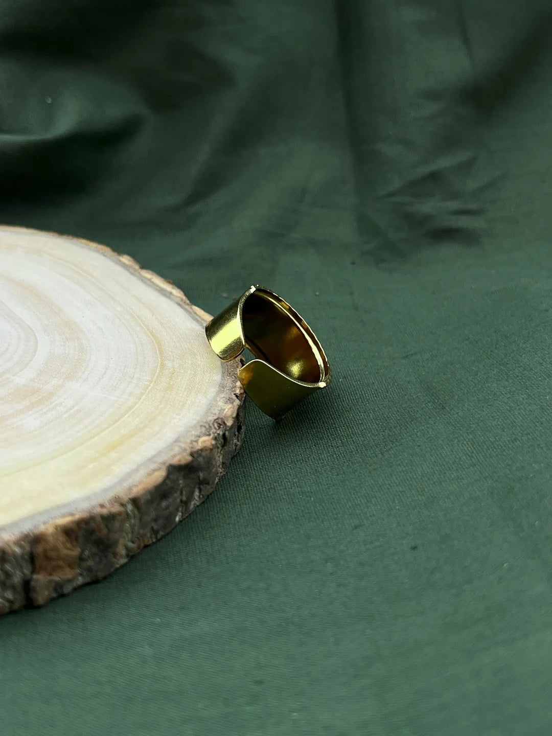 Silversutra Minimal Ring Stack | Flexible | 18K Gold Plated | Hypollergenic | Anti Tarnish - Suspire