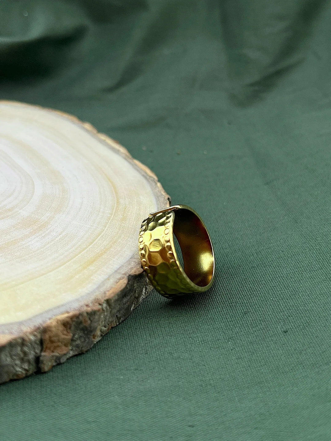 Silversutra Trio Ring Stack | Flexible | 18K Gold Plated | Hypollergenic | Anti Tarnish - Suspire