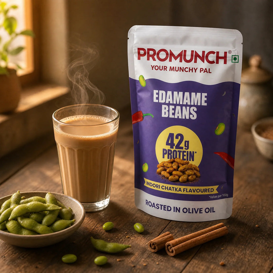 Roasted Edamame Beans Indori Chatka | Healthy Snacks | Pack of 2