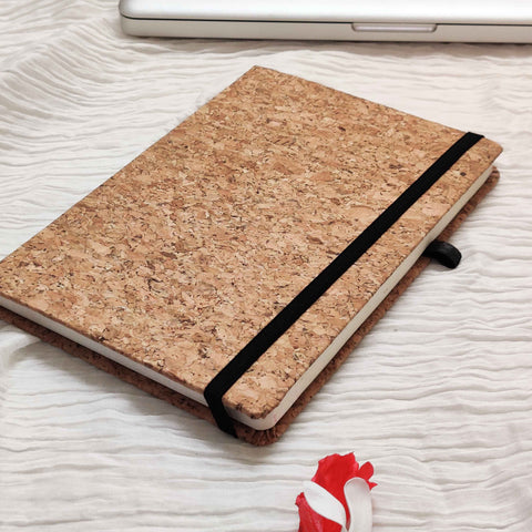 Greenfootprint Cork diary | undated planner | ruled pages