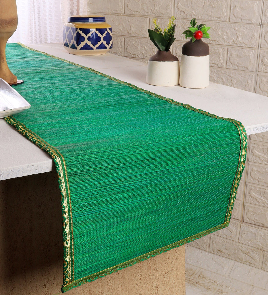 SILPAKARMAN Bamboo Table Runner
