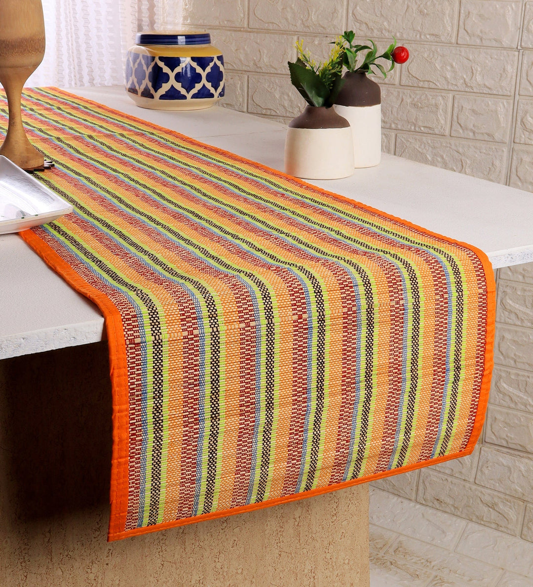 SILPAKARMAN Bamboo Table Runner