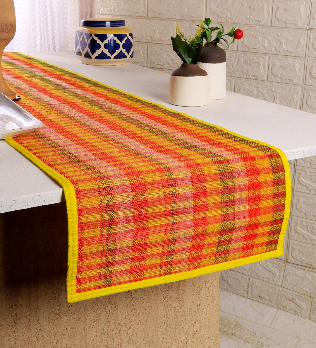 SILPAKARMAN Bamboo Table Runner
