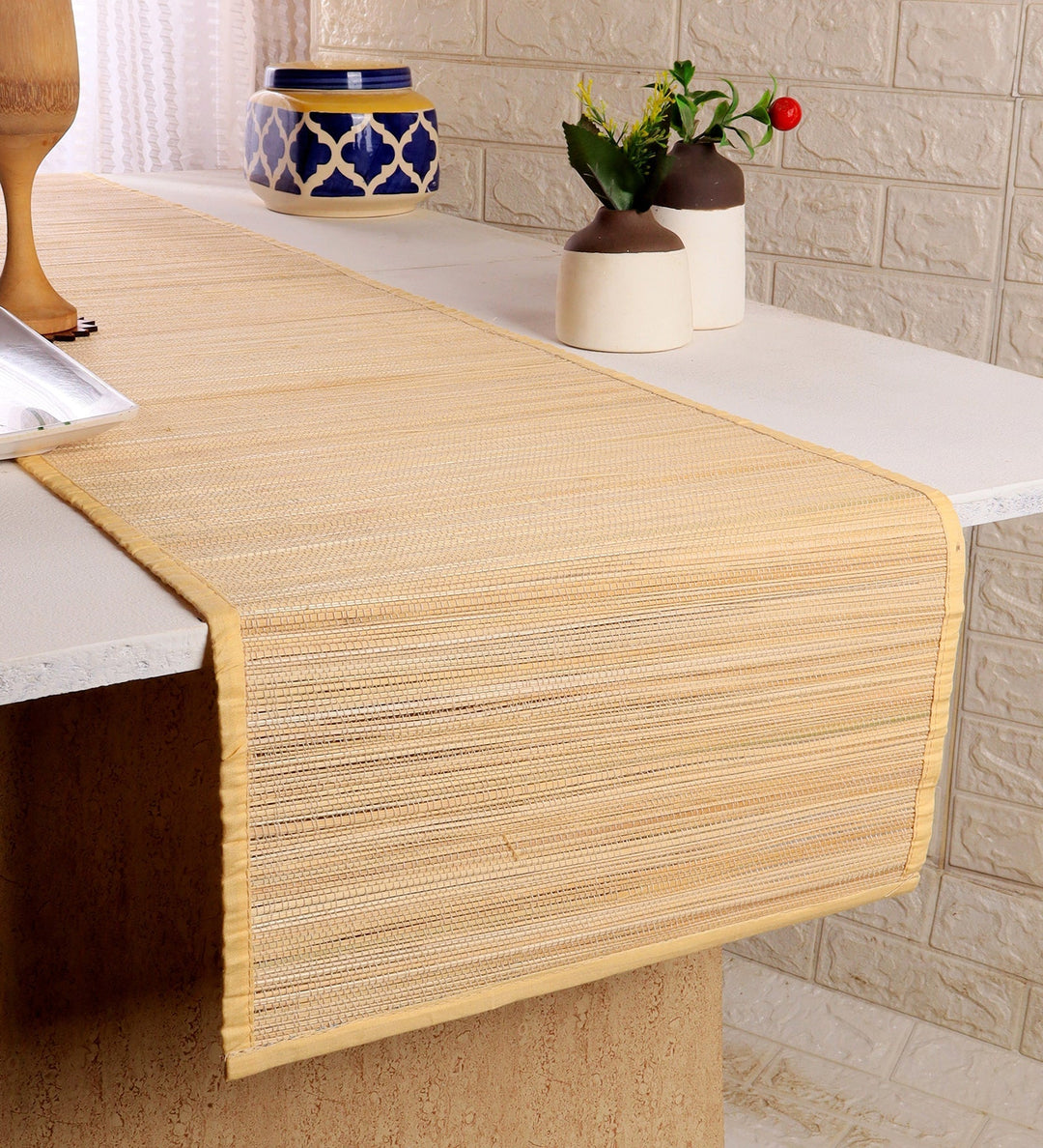 SILPAKARMAN Bamboo Table Runner