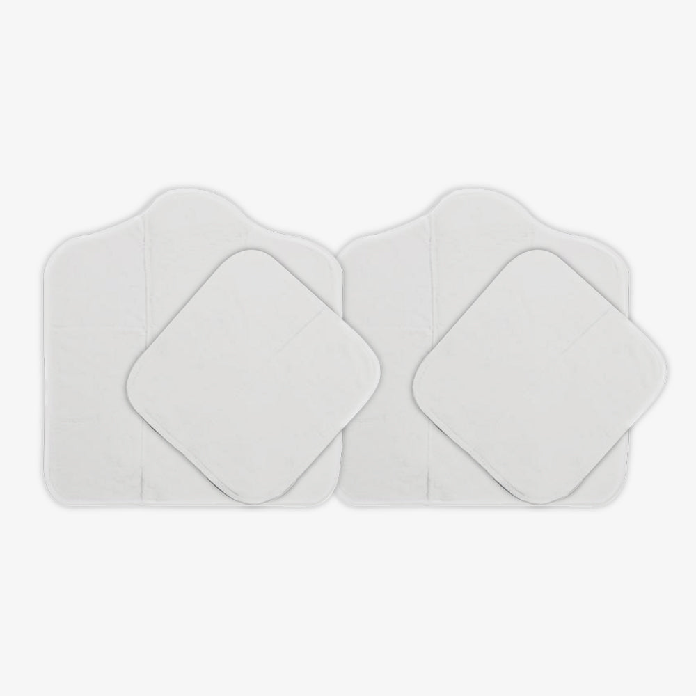 Snugkins Wet Free Prefold Pad & Booster Pad Inserts for Baby Cloth Diapers