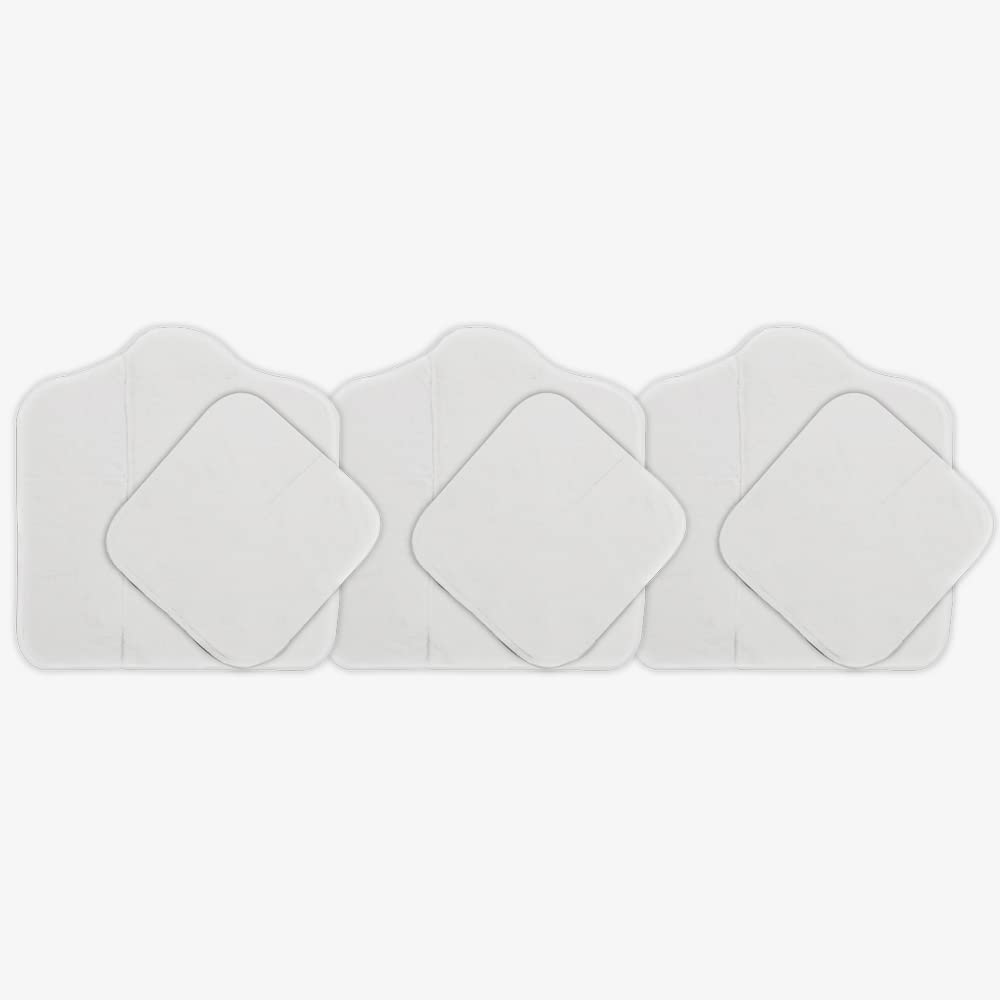 Snugkins Wet Free Prefold Pad & Booster Pad Inserts for Baby Cloth Diapers