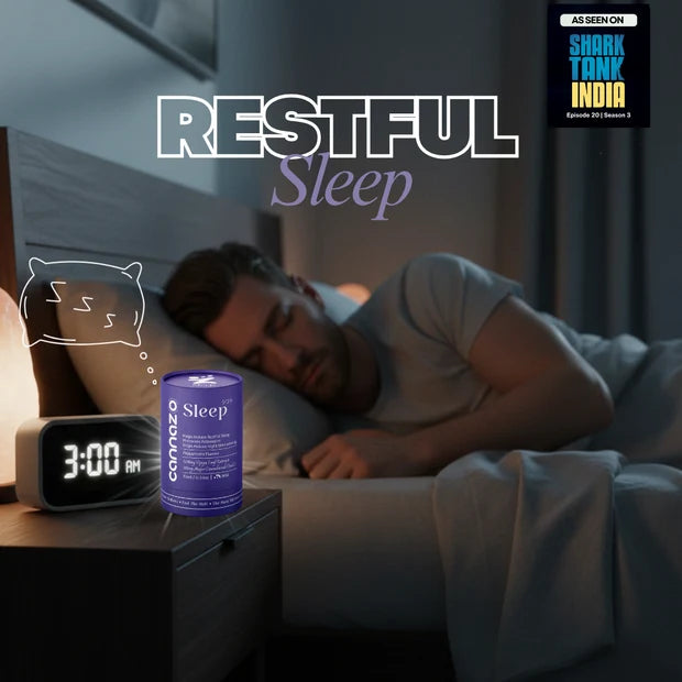 Cannazoindia Brain Easer: Sleep - Ayurvedic Drops for Insomnia, Restlessness and Sleep Disorders