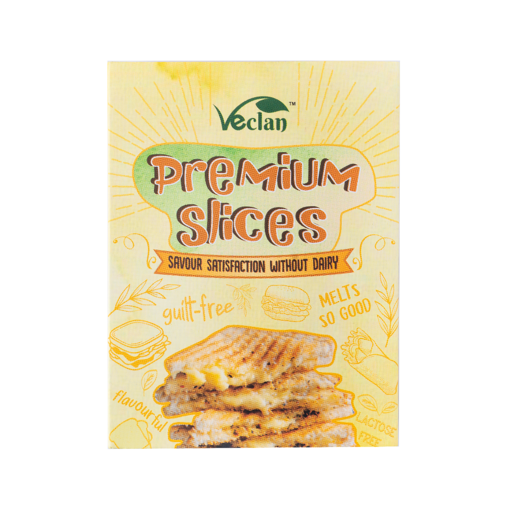 Premium Vegan Cheese Slices -150g